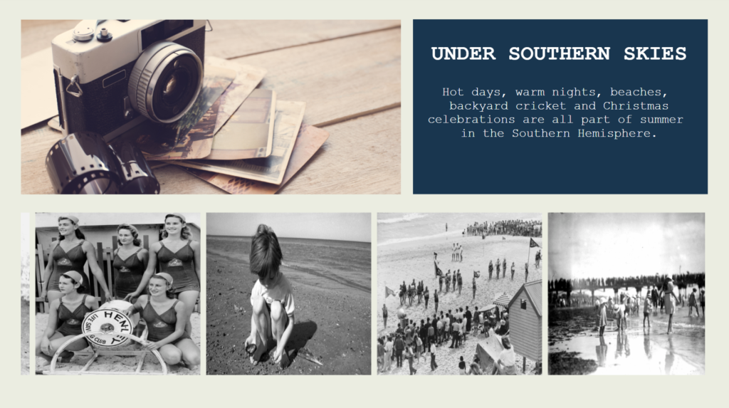 Power BI page featuring an image carousel